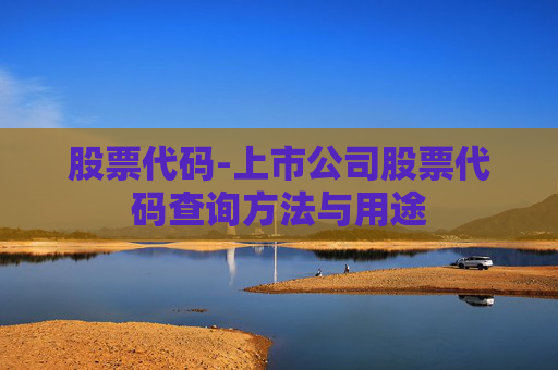 股票代码-上市公司股票代码查询方法与用途
