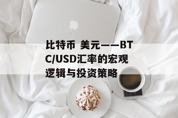 比特币 美元——BTC/USD汇率的宏观逻辑与投资策略